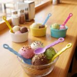 Reusable Ice Cream Spoon Set Of 6 - Image 2