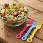 6Pcs Plastic Fork - Image 2