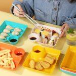 Square Dumplings Sauce Plate