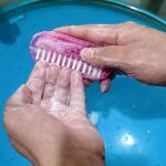 2 In 1 Fingernails & Hand Scrub Brush - Image 2