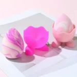 Plastic Makeup Beauty Sponge Puff Holder - Image 2