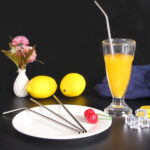 5 Pcs Reusable Metal Straw - Image 2