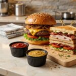 3Pcs Plastic Dip Sauce Bowl - Image 2