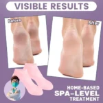 Silicone Gel Feet Moisturizer Socks 1-Pair - Image 3