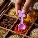 6Pcs Mini Plastic Spices Spoon Set - Image 2