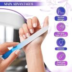 Double Side Glass Nail File Manicure