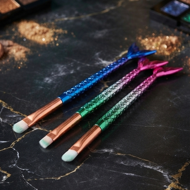 WhatsApp Image 2026-08-04 at 2.17.54 PM (1) Mermaid Eyeshadow Cut Brush - Image 1
