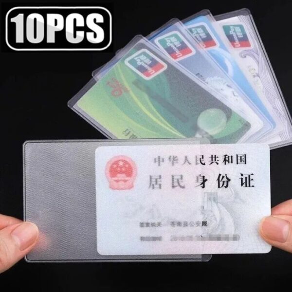 Pack of 10 ATM & Id Card Covers